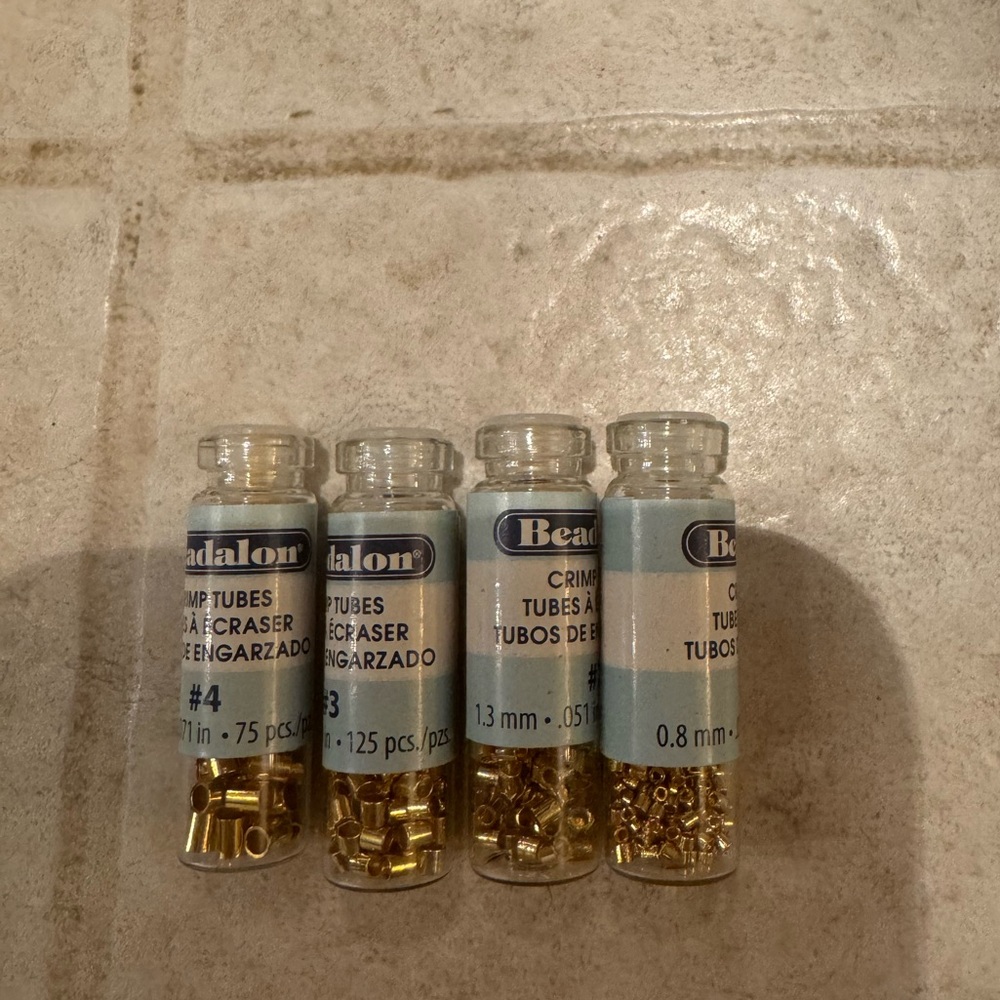 Beadalon crimp tube jewe making